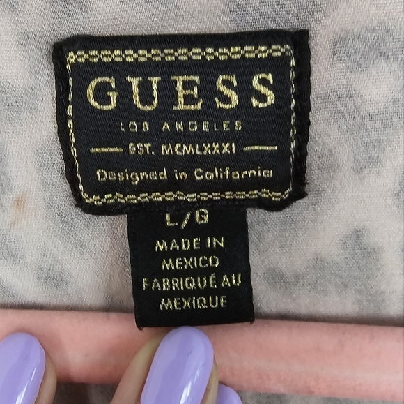 GUESS Women's Leopard-Print Bomber Jacket - Picture 8 of 12
